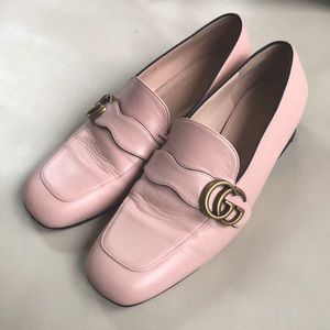 Super cute pink Gucci loafers 38! Sold out!